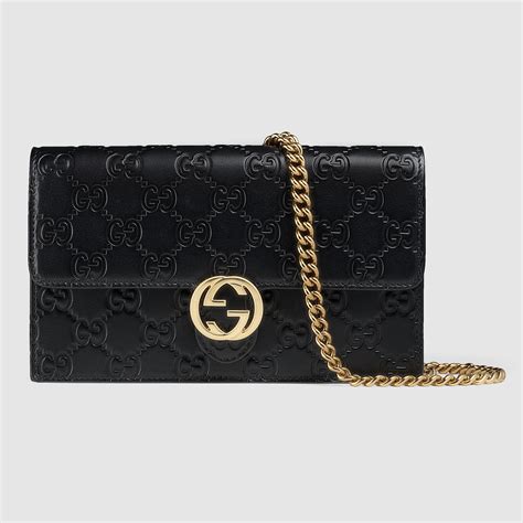 gucci purse chain|gucci signature wallet on chain.